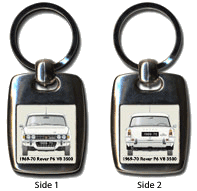 Rover P6 V8 3500 1969-70 Keyring 5